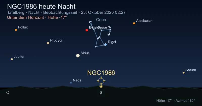 NGC1986 heute Nacht