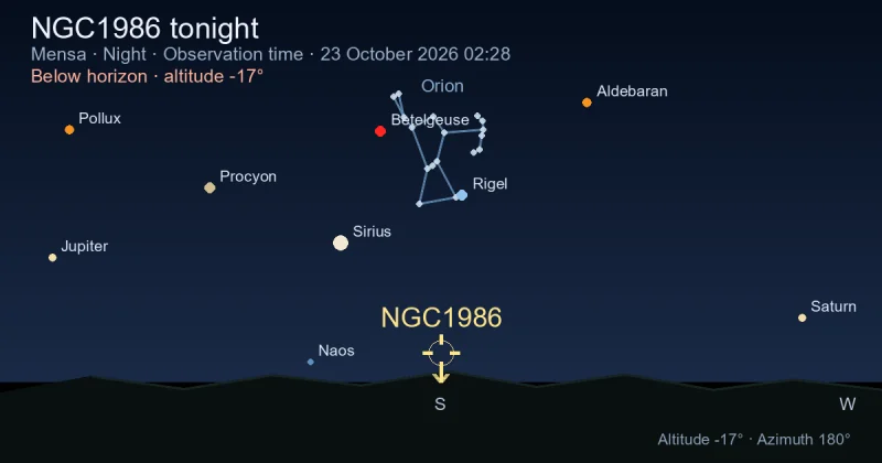 NGC1986 tonight