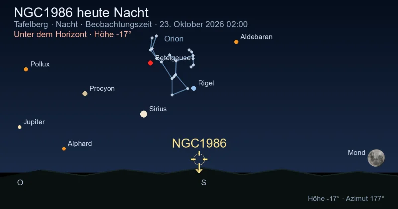 NGC1986 heute Nacht