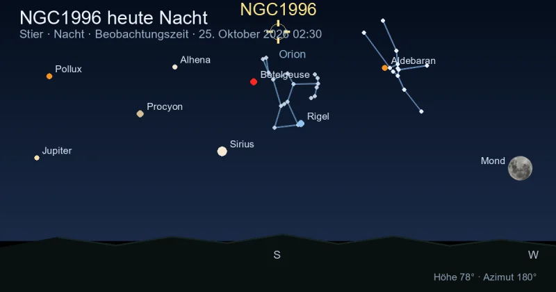 NGC1996 heute Nacht