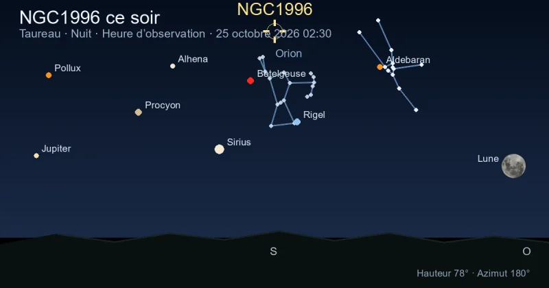 NGC1996 ce soir