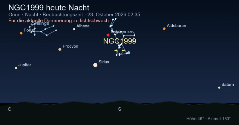 NGC1999 heute Nacht