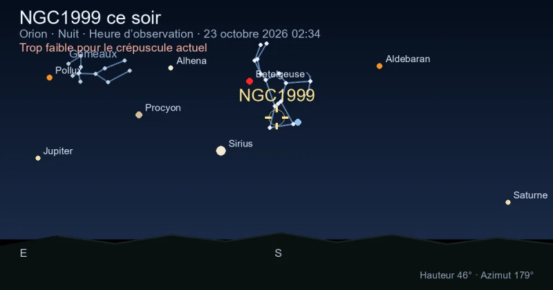 NGC1999 ce soir