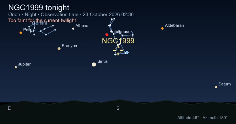 NGC1999 tonight