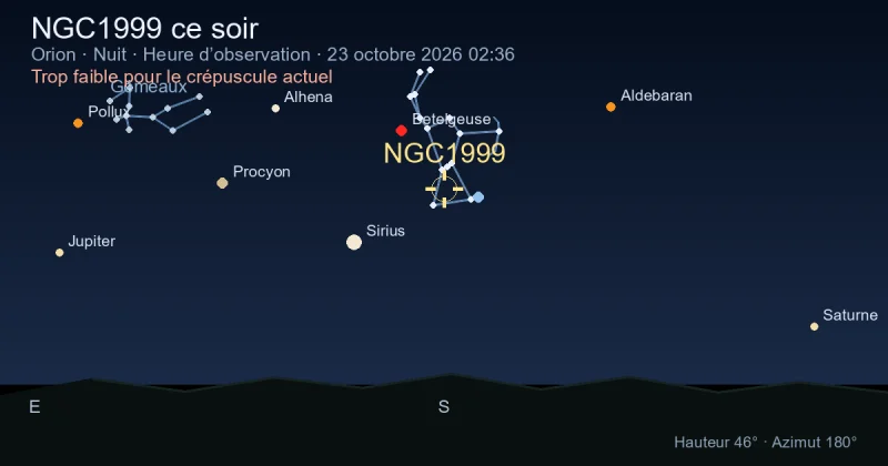 NGC1999 ce soir