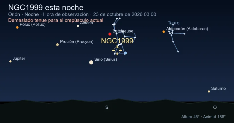 NGC1999 esta noche