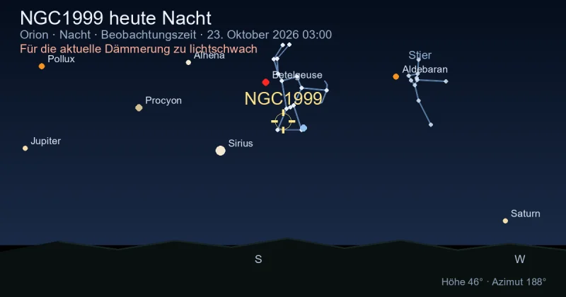 NGC1999 heute Nacht