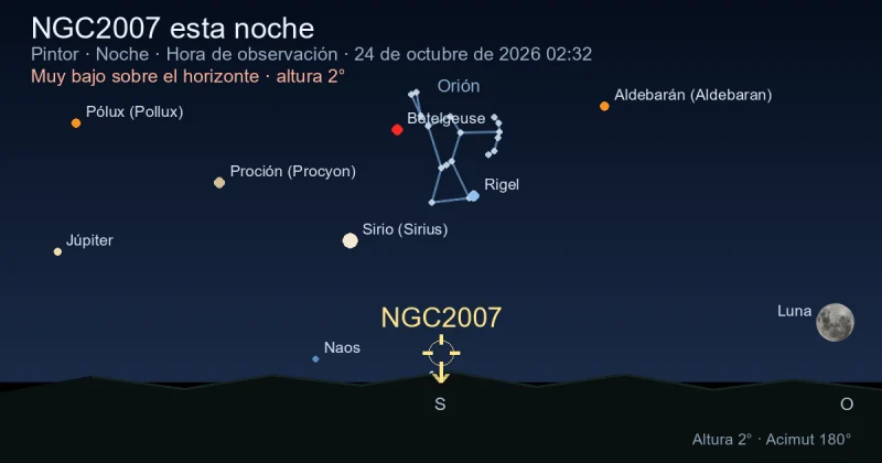 NGC2007 esta noche