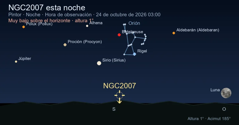 NGC2007 esta noche