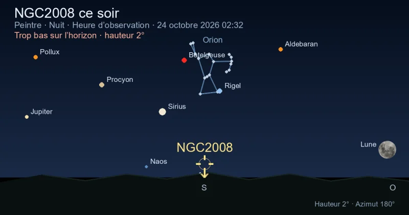 NGC2008 ce soir