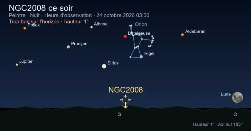 NGC2008 ce soir