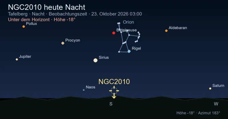 NGC2010 heute Nacht