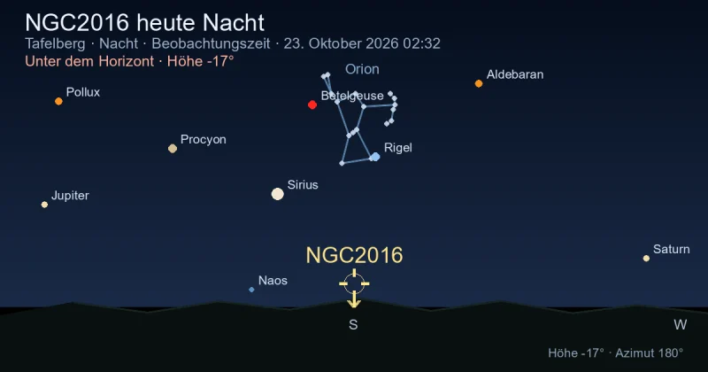 NGC2016 heute Nacht