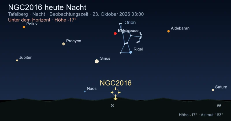 NGC2016 heute Nacht