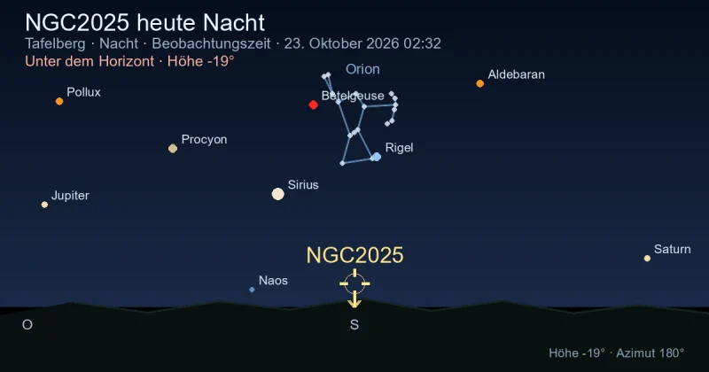NGC2025 heute Nacht