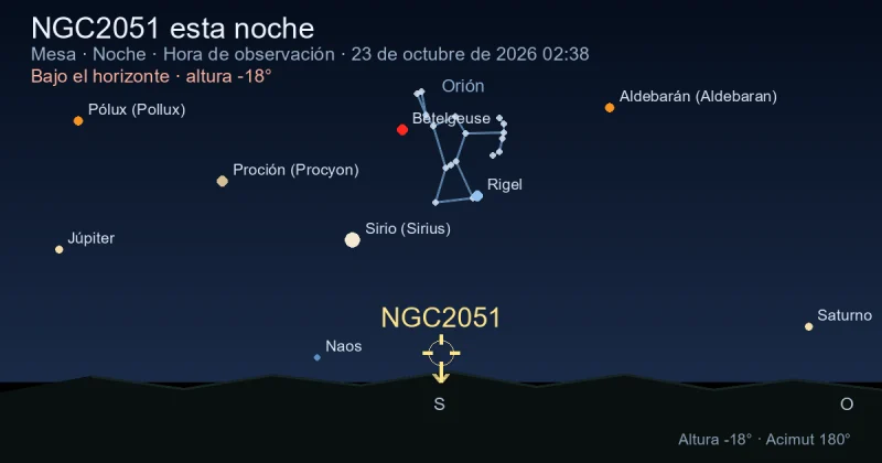 NGC2051 esta noche