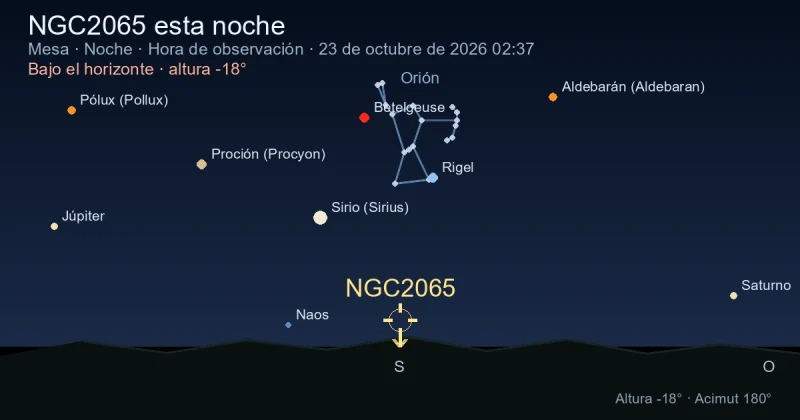 NGC2065 esta noche