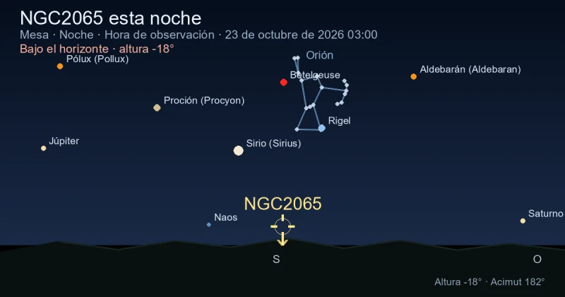 NGC2065 esta noche