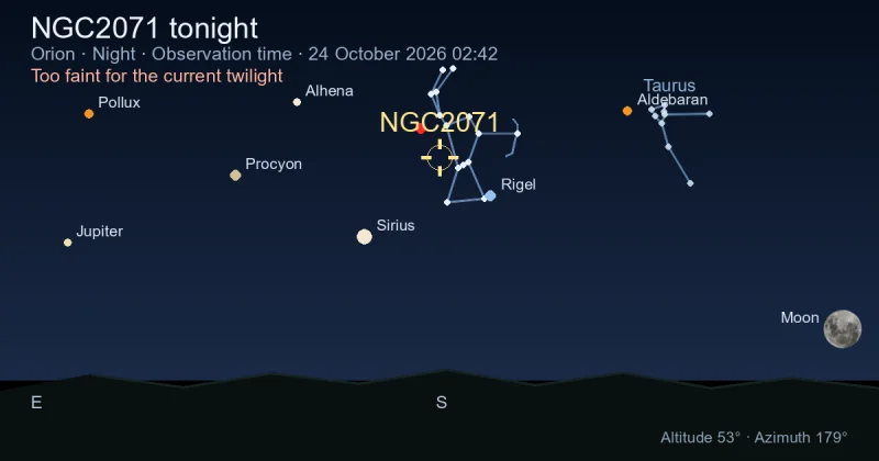 NGC2071 tonight