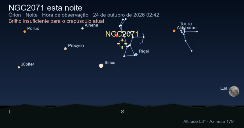 NGC2071 esta noite