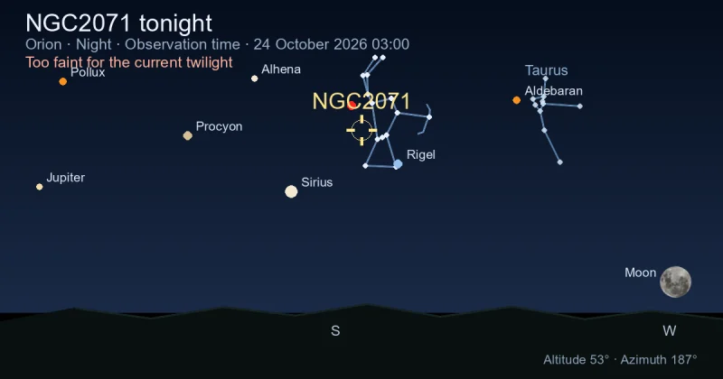 NGC2071 tonight