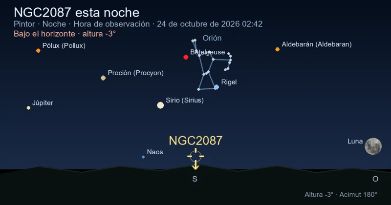 NGC2087 esta noche