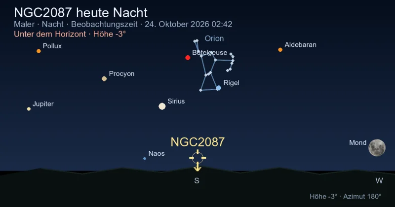 NGC2087 heute Nacht