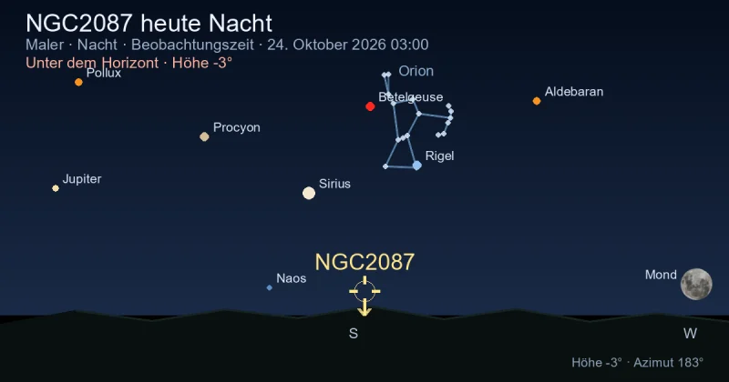 NGC2087 heute Nacht