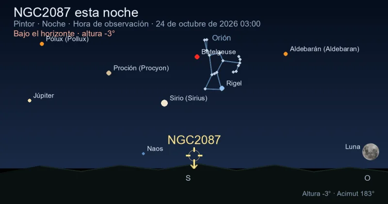 NGC2087 esta noche
