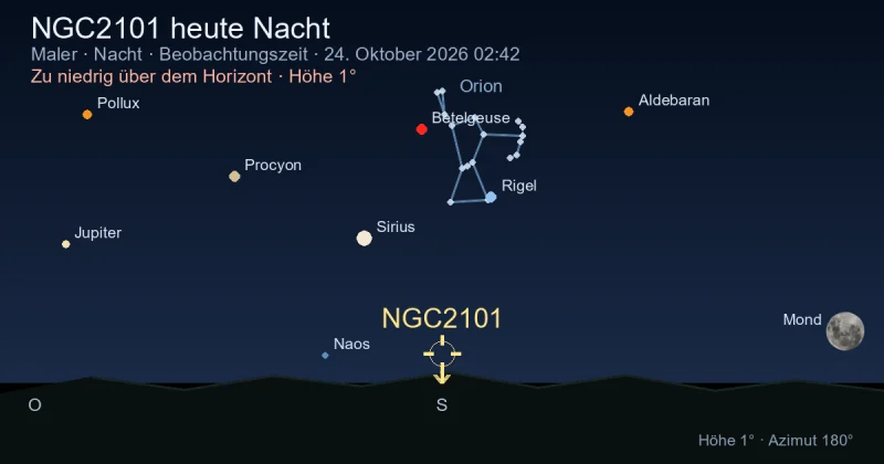 NGC2101 heute Nacht