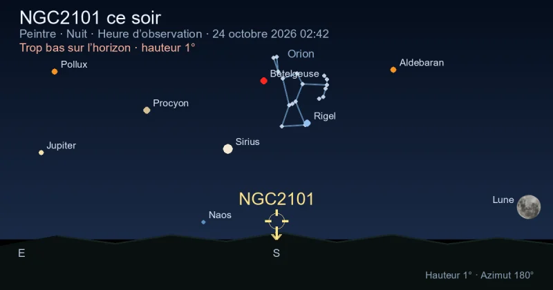 NGC2101 ce soir