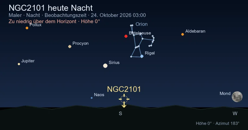 NGC2101 heute Nacht