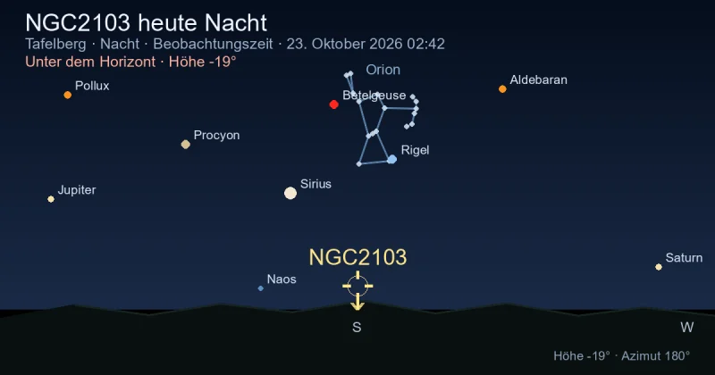 NGC2103 heute Nacht
