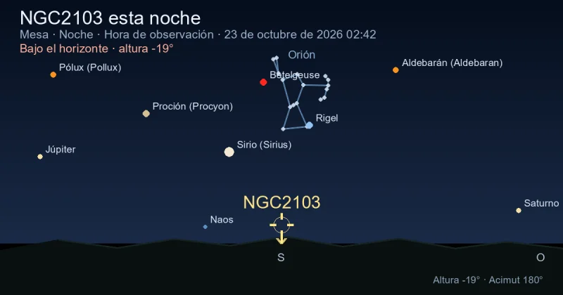 NGC2103 esta noche