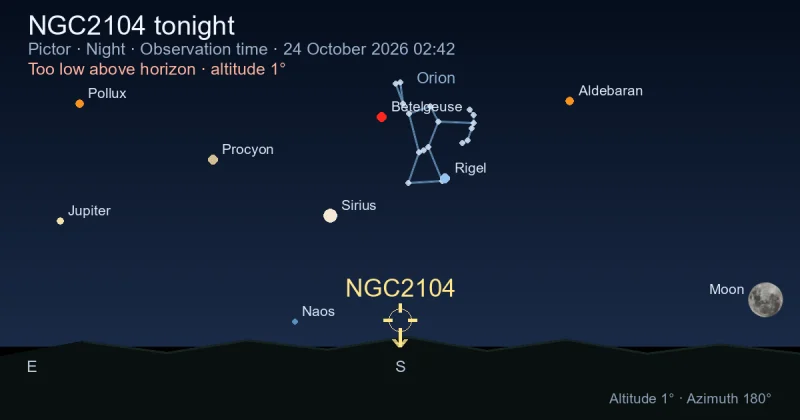 NGC2104 tonight