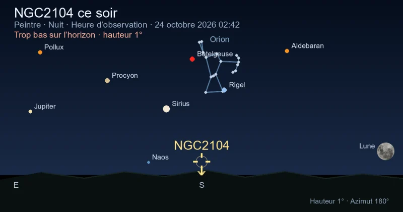 NGC2104 ce soir