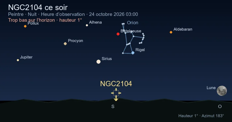 NGC2104 ce soir