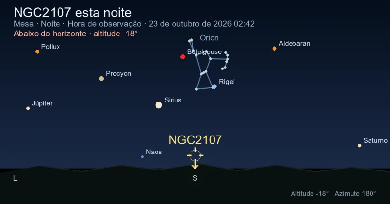 NGC2107 esta noite