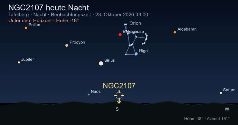NGC2107 heute Nacht