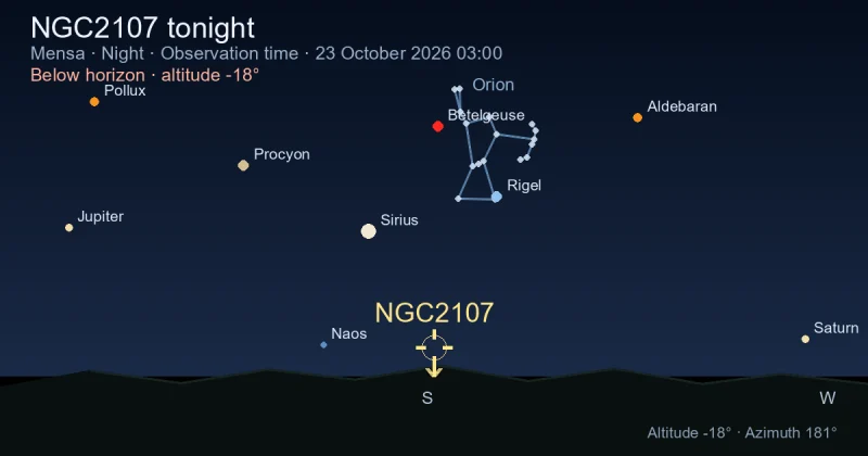 NGC2107 tonight