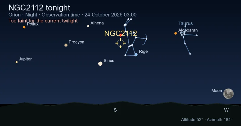 NGC2112 tonight