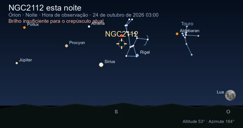 NGC2112 esta noite