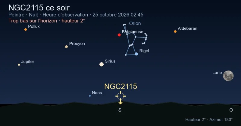 NGC2115 ce soir