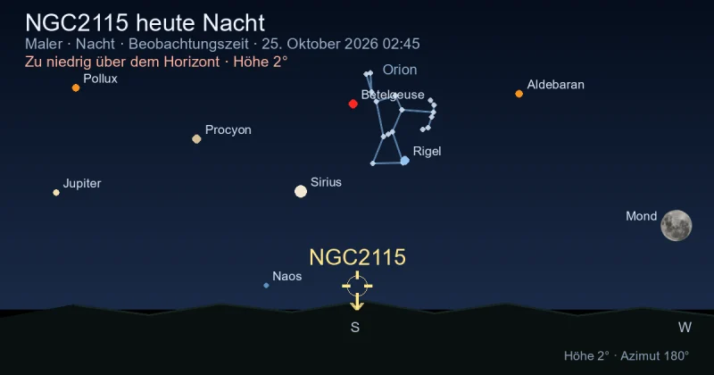 NGC2115 heute Nacht