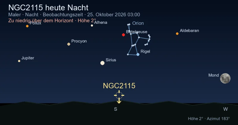 NGC2115 heute Nacht