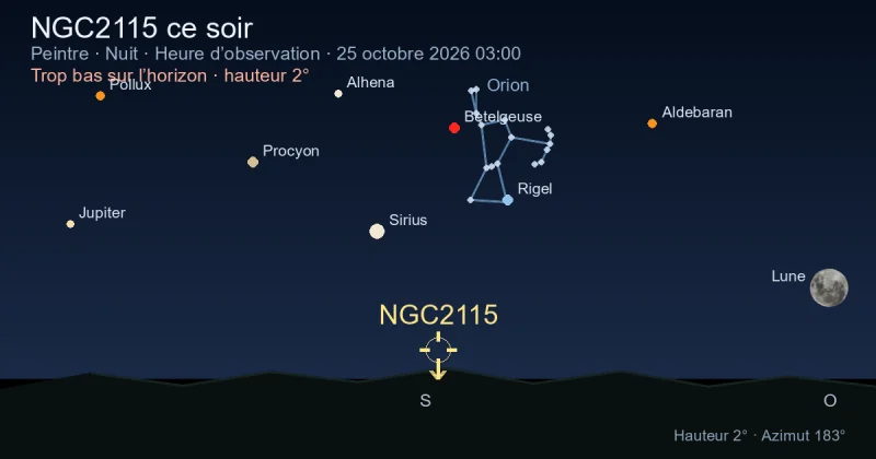 NGC2115 ce soir