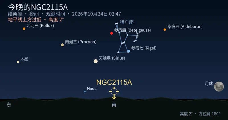 今晚的NGC2115A