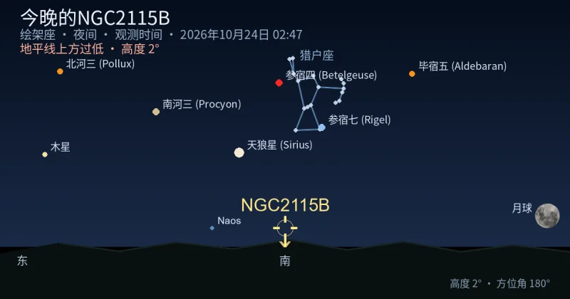 今晚的NGC2115B
