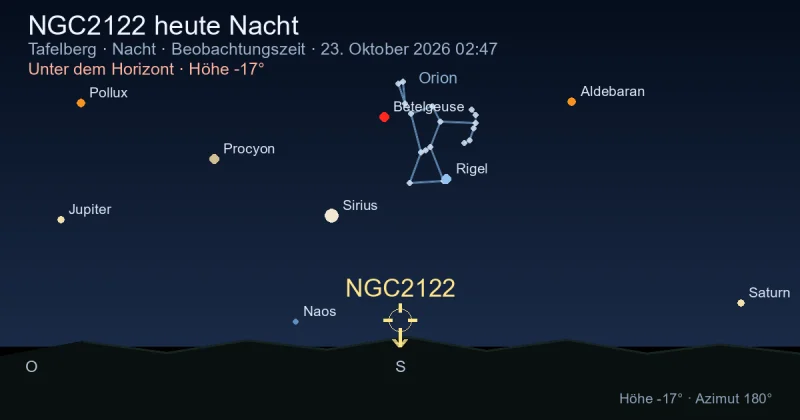NGC2122 heute Nacht