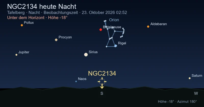 NGC2134 heute Nacht
